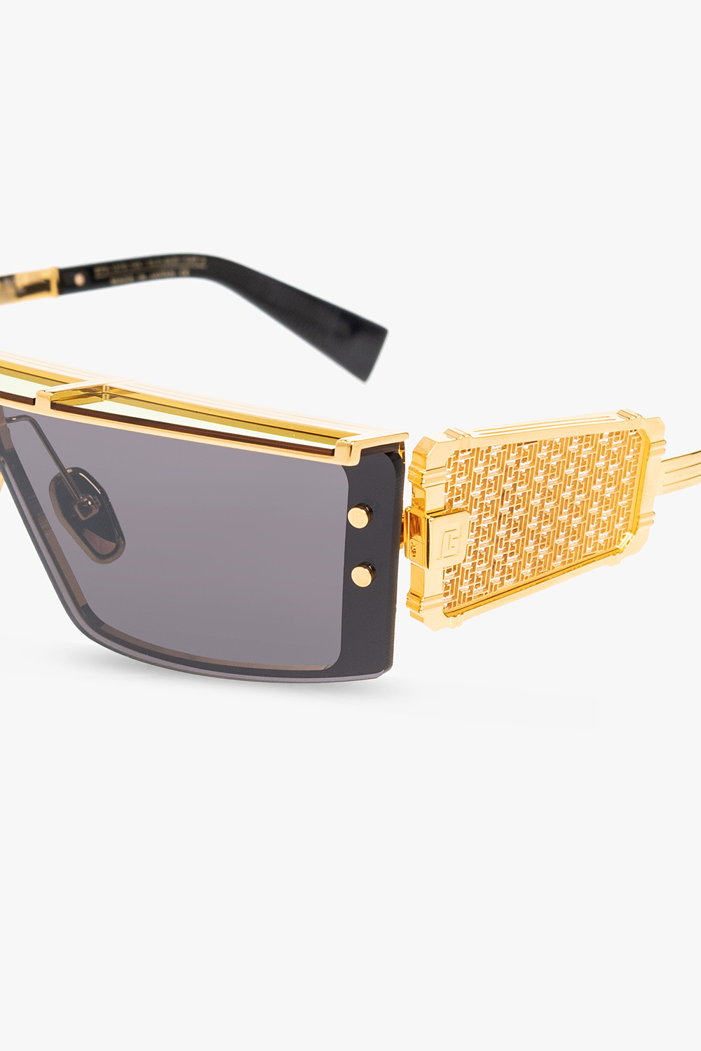 BALMAIN ワンダーボーイIIIレクタングルフレームサングラス WONDER BOY - III Sunglasses - Balmain Authorized Retailer